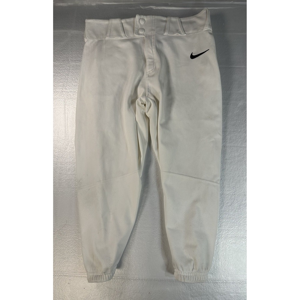 Nike Team Vapor Select Youth XL Bone Cream Knicker 3/4 Baseball‎ Pants